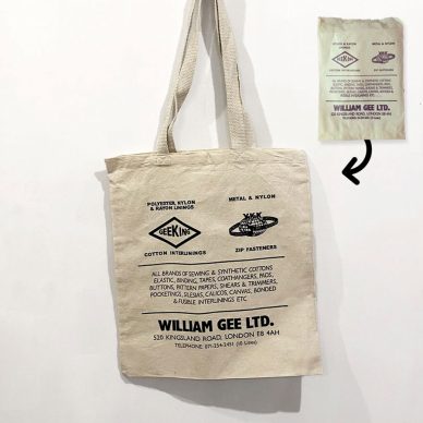 Vintage Tote Bag and original paper bag - William Gee UK